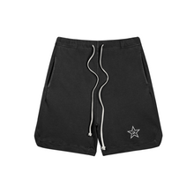 Charger l&#39;image dans la galerie, THE LIL WHITE STAR CLIPPED SWEATSHORT
